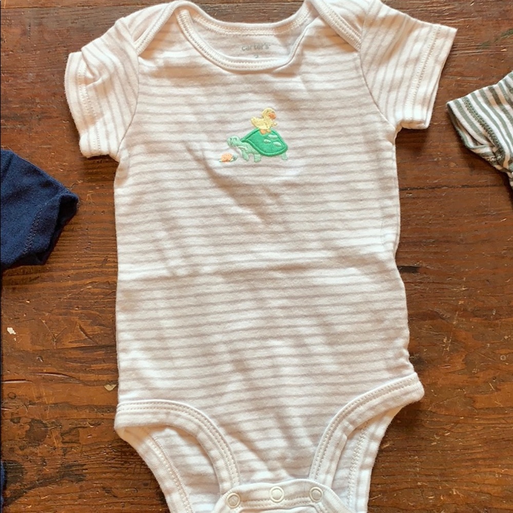 Carter’s duck onesie